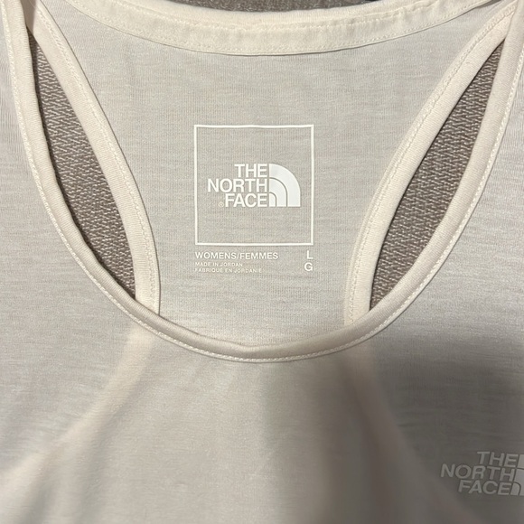 The North Face Cream Sz L Tank Top - Picture 3 of 4